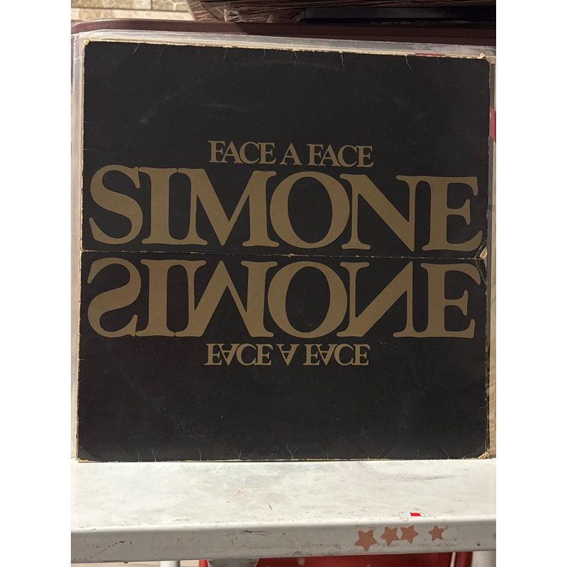 Lp disco de vinil - Simone - Face a Face