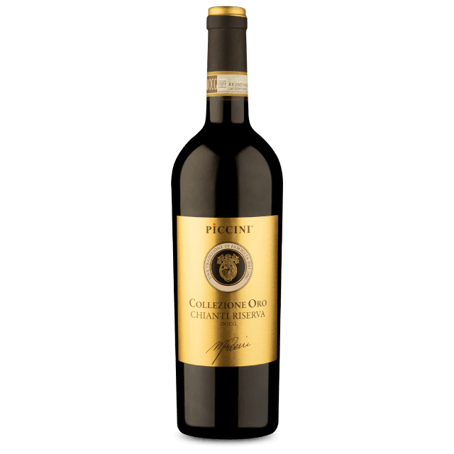 Vinho Piccini Collezione Oro Riserva DOCG Chianti Italiano Tinto 750ml