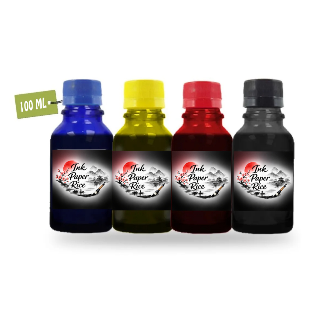 Tinta Comestível para Papel de Arroz Jato de tinta a Base de Agua 400ml