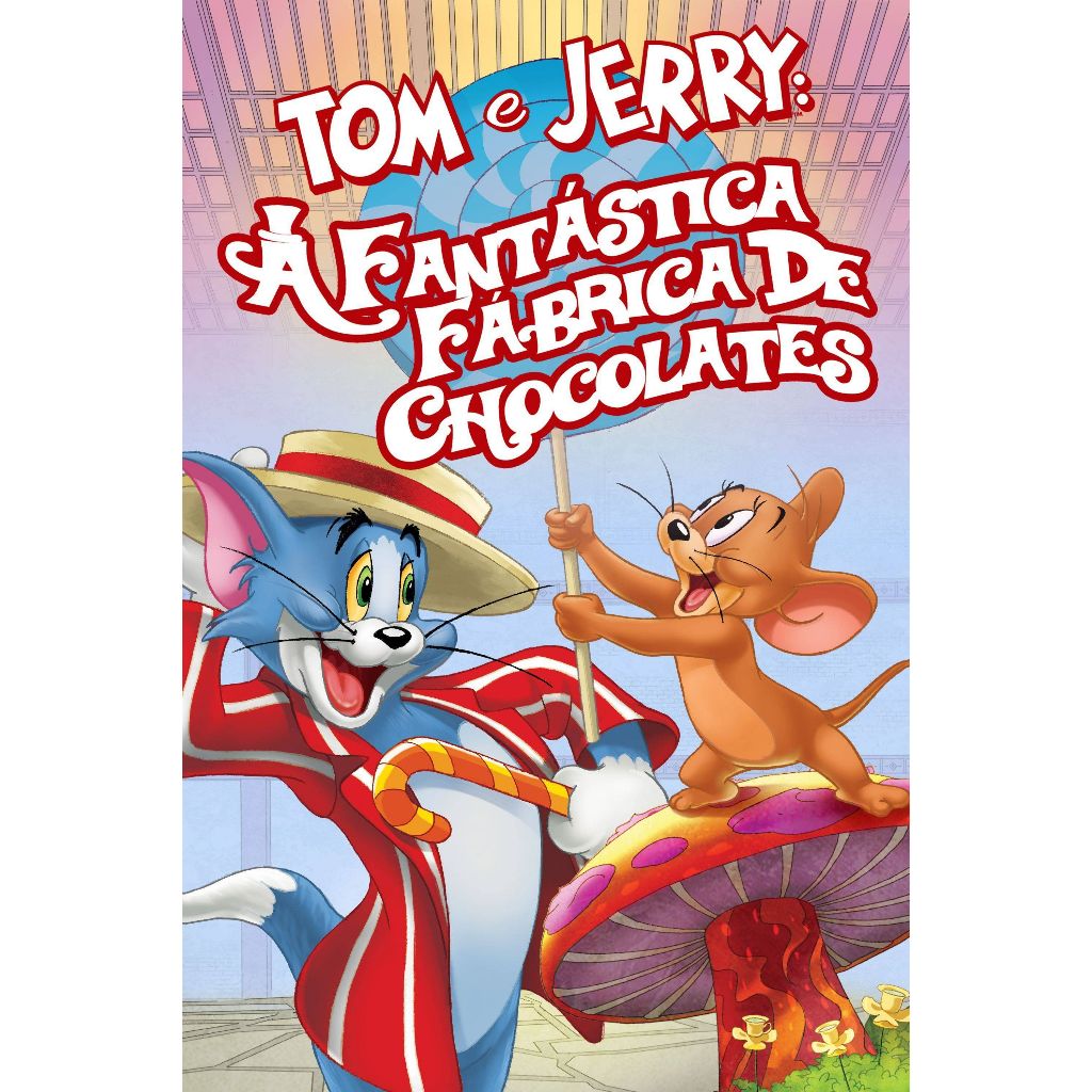 DVD Tom e Jerry: A Fantástica Fábrica de Chocolates - 2017 - (Dual-Audio) - 1080p HD Por 25.99