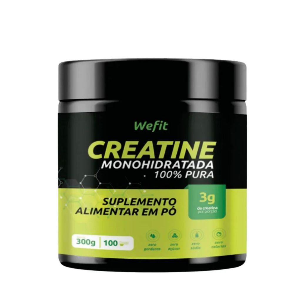 Imagem Creatina Monohidratada C/300g - WeFit