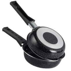 Frigideira Hamburgueira Dupla Antiaderente 14Cm Nacional