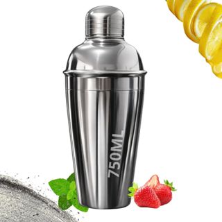 Coqueteleira Em Inox 750 ml Bebida Drink Caipirinha Bar em Oferta na Shopee