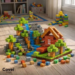 Blocos Magneticos De Montar Construção 63/80//100/125/192/296/384 Meninas Bloco Construção em Oferta na Shopee