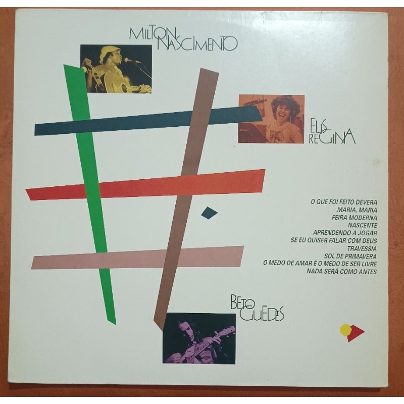 LP Milton Nascimento -Elis Regina -Beto Guedes