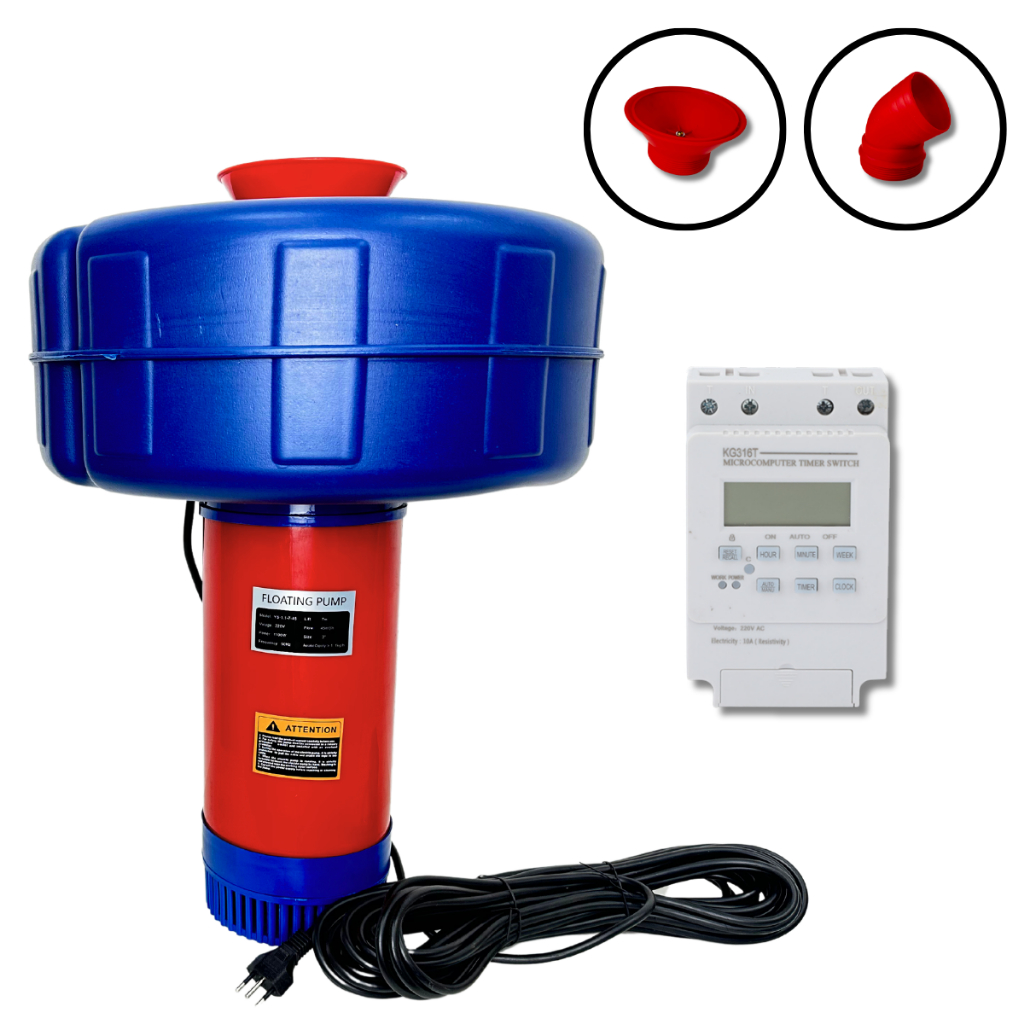 Aerador Chafariz Piscicultura 1.5cv 1.1kw 15 Metros Fio 220v em Oferta na Shopee