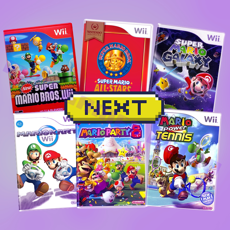 Jogos Nintendo Wii Variações Super Mario