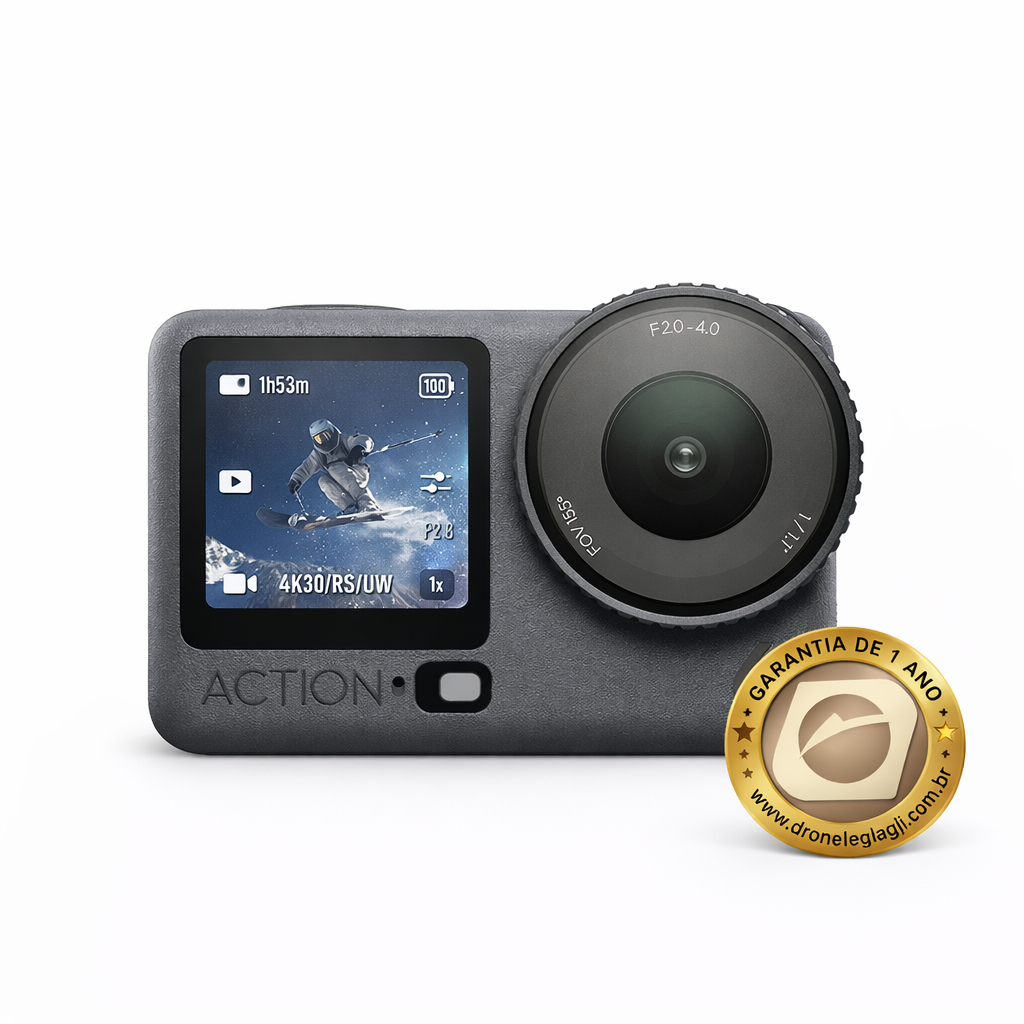 Câmera de Ação DJI Osmo Action 6 - BR - com NOTA  FISCAL e Garantia de 1 ano DJI
