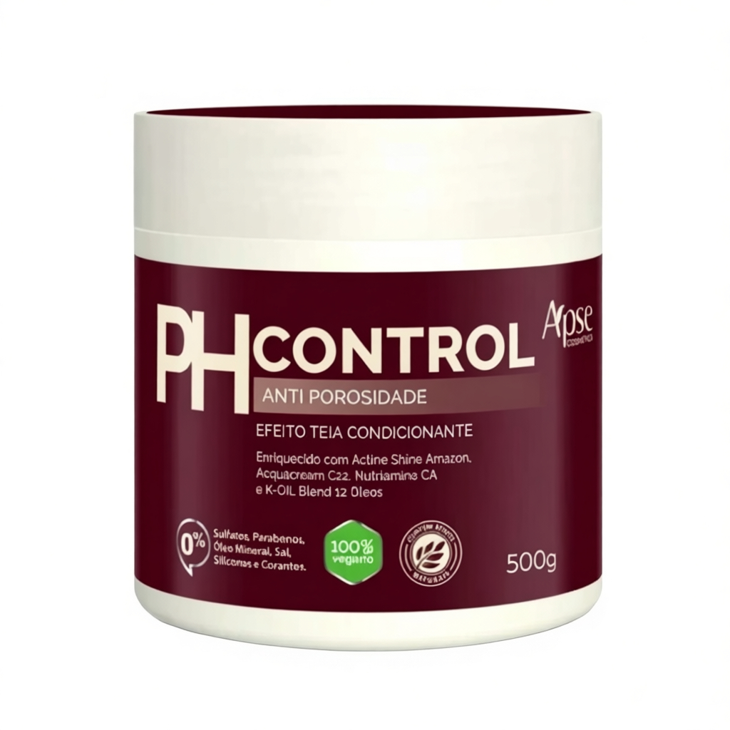 Máscara Acidificante Apice Ph Control 500g - Selagem de Cutículas e Brilho