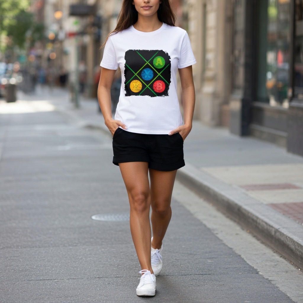 CAMISETA JOGOS GAMES XBOX MODA ROUPA FEMININA TAMANHO M