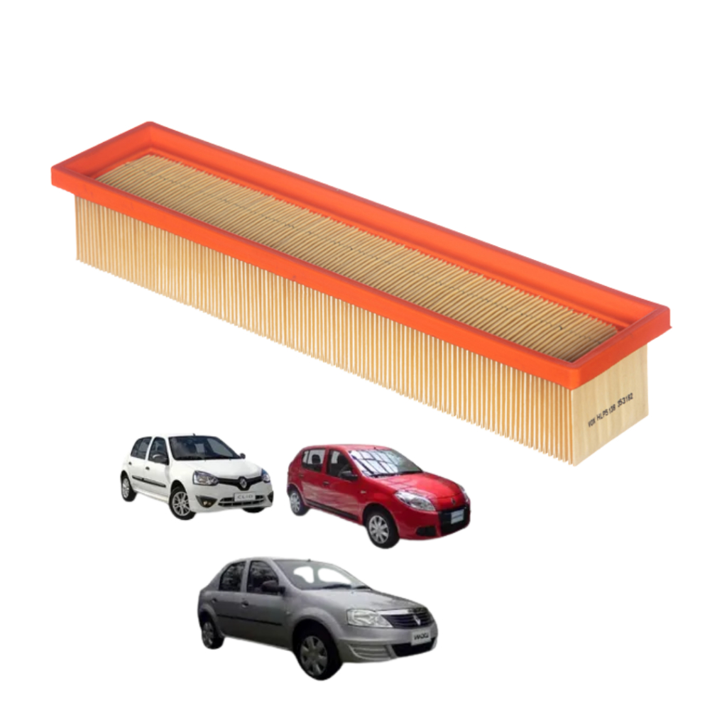 Filtro De Ar Nissan March 1.0 16v até 2013 logan sandero clio 1.0 16v até 2013 HLP5138 C3366/1
