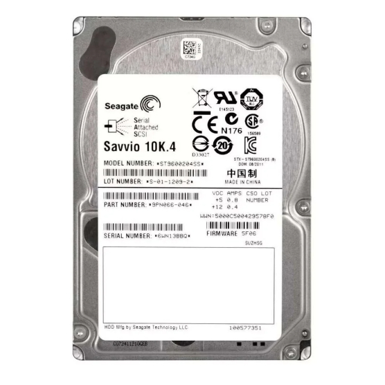 HD SAS 600GB SEAGATE 2.5"