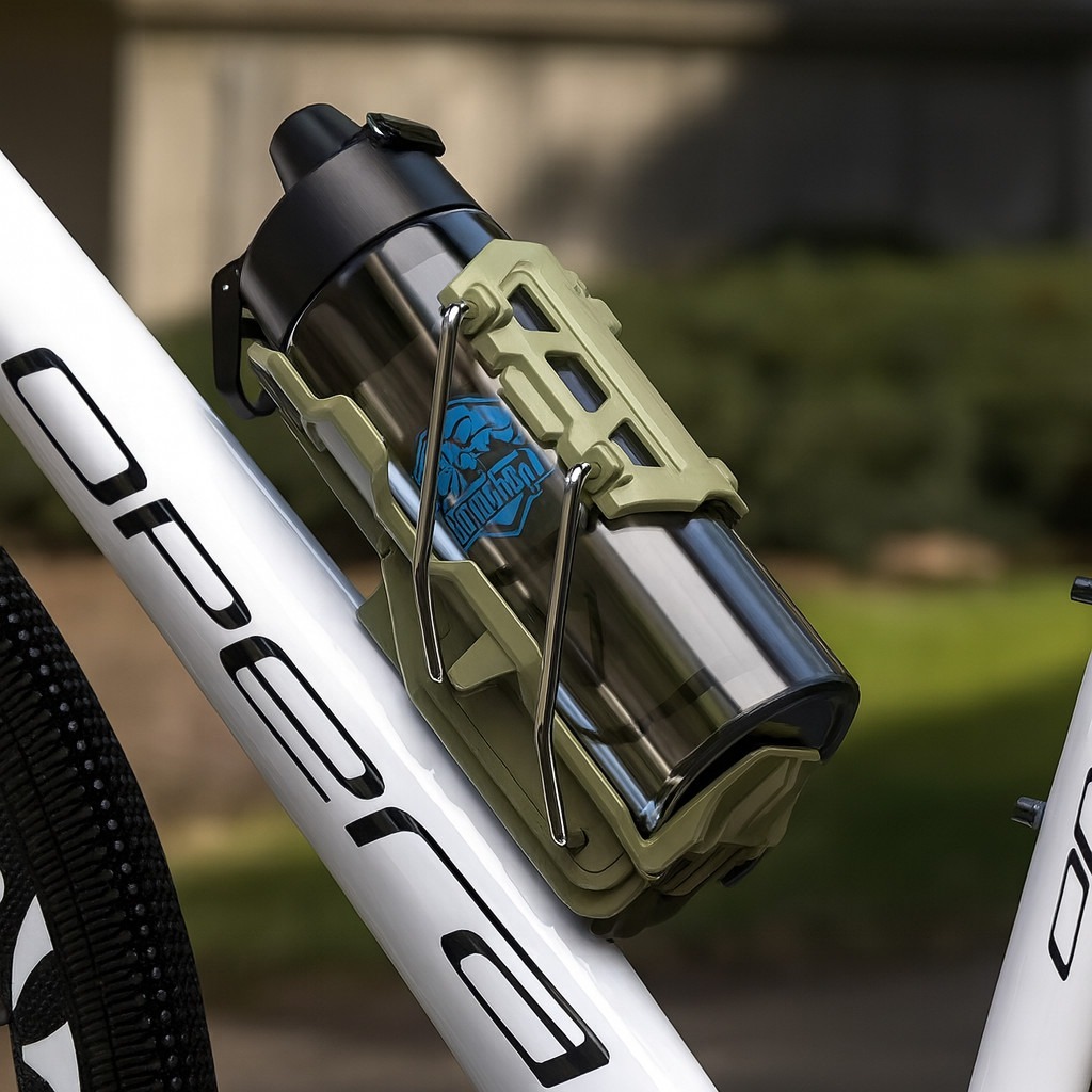 Suporte Universal Ajustável Para Garrafa De Água Seametal, Ideal Para Bicicletas E Motos, Compatível Com Mtb E ATV