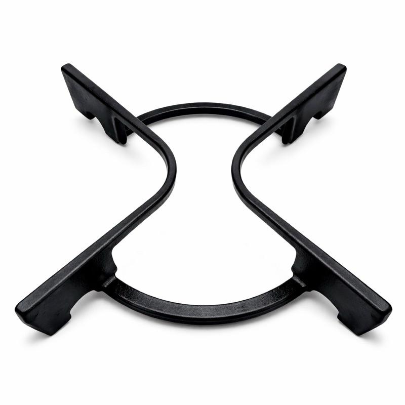 Grade Trempe Grelha Tripla Chama Central Fogão Atlas Agile Utop Dako Supreme Glass Ferro Fundido 26,5cm