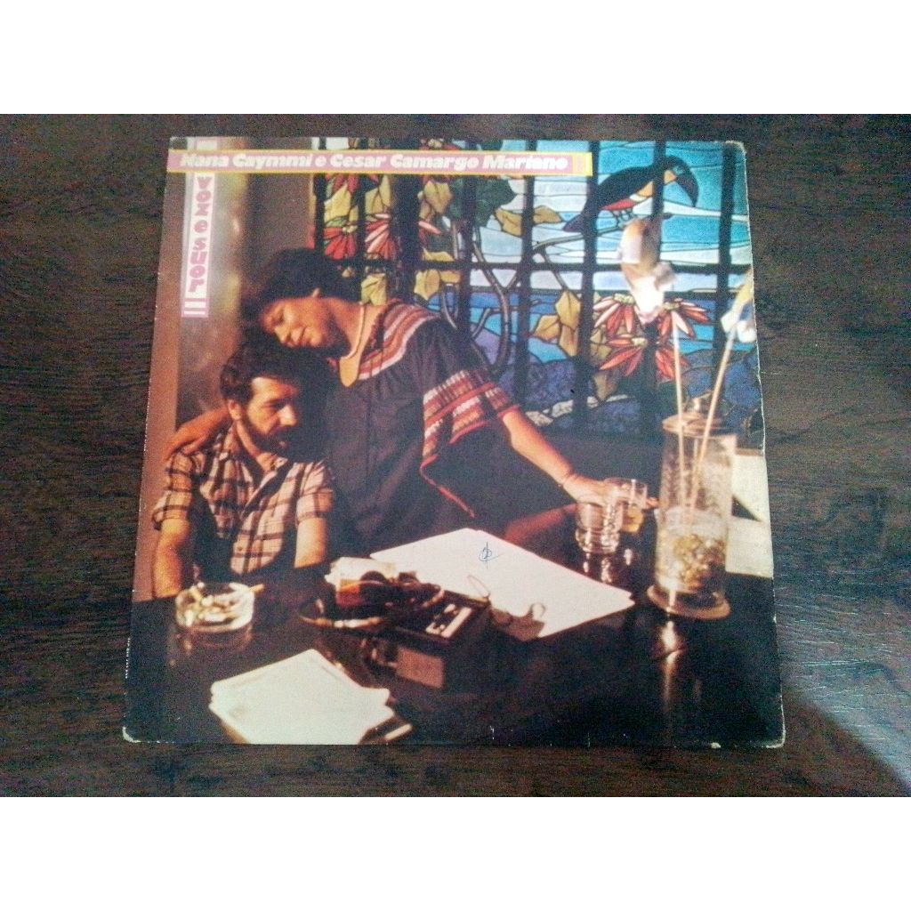 LP Vinil Nana Caymmi e Cesar Camargo Mariano - Voz e Suor