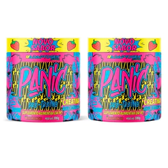 KIT 2 PRÉ TREINO PANIC ADAPTOGEN COM CREATINA