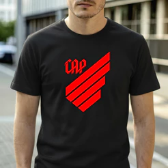 Camiseta Masculina CAP Time Paranaense 100% Algodão