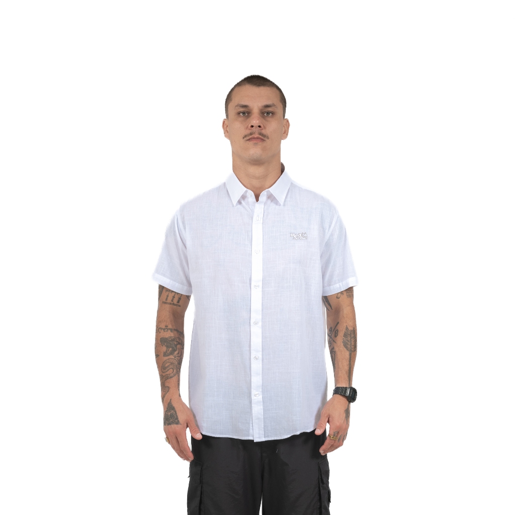 Camisa de Linho Aura Red Nose
