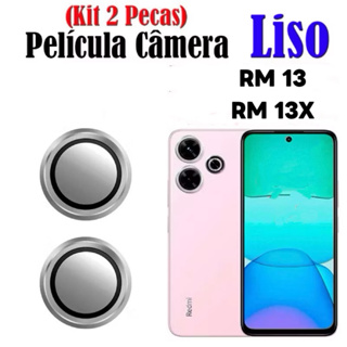 Kit (2 Pcs) Película Protetora de Lentes de câmera Lisa Para Xiaomi Redmi13 Redmi 13 Redmi13x Redmi 13x em Oferta na Shopee