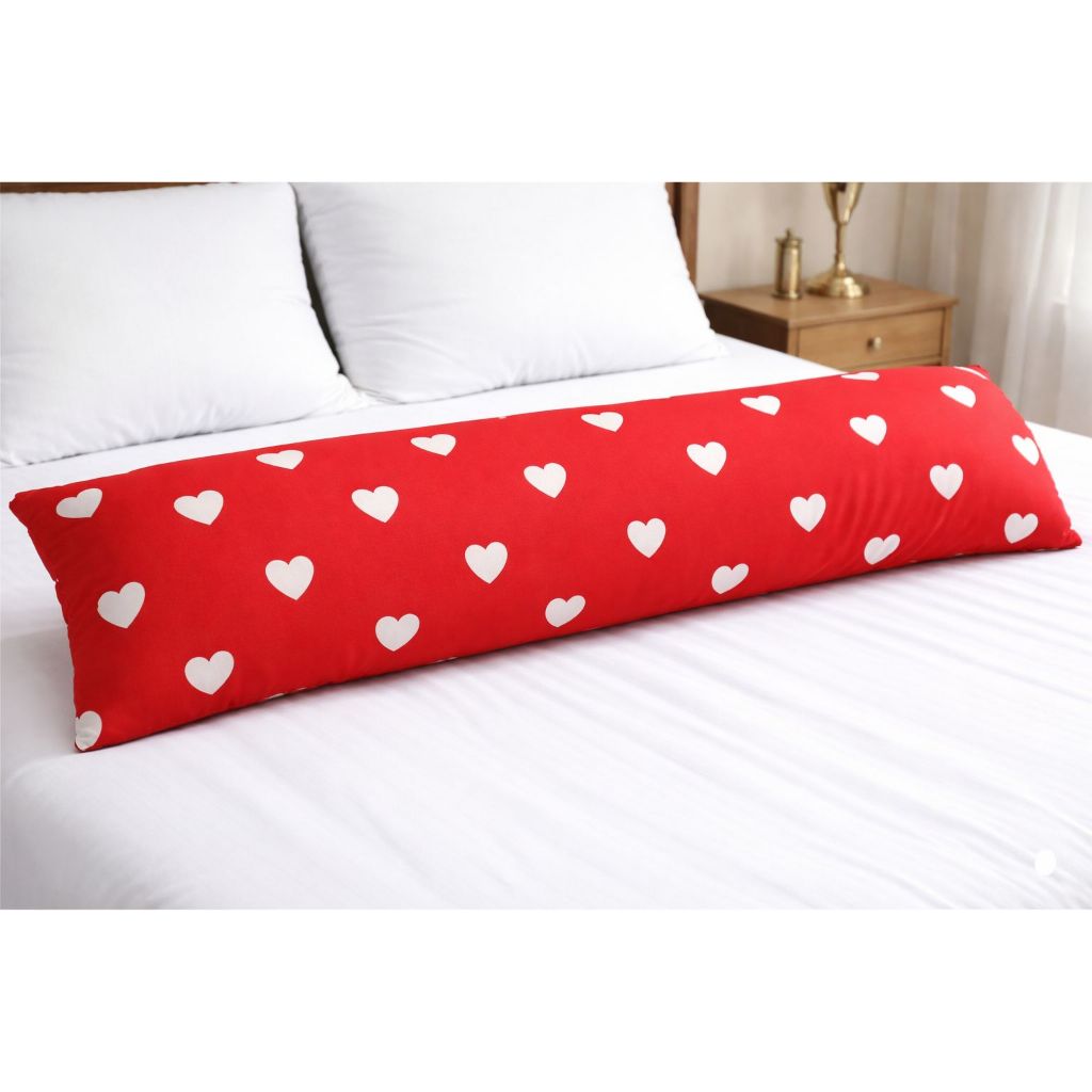 1 Capa de Xuxão Com Zíper Percal 200 Fios 100% Algodão Tecido Macio e Frio Tamanho 1,40x0,45