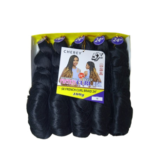French Curl Braid  Box 60cm Cherey 400g. em Oferta na Shopee