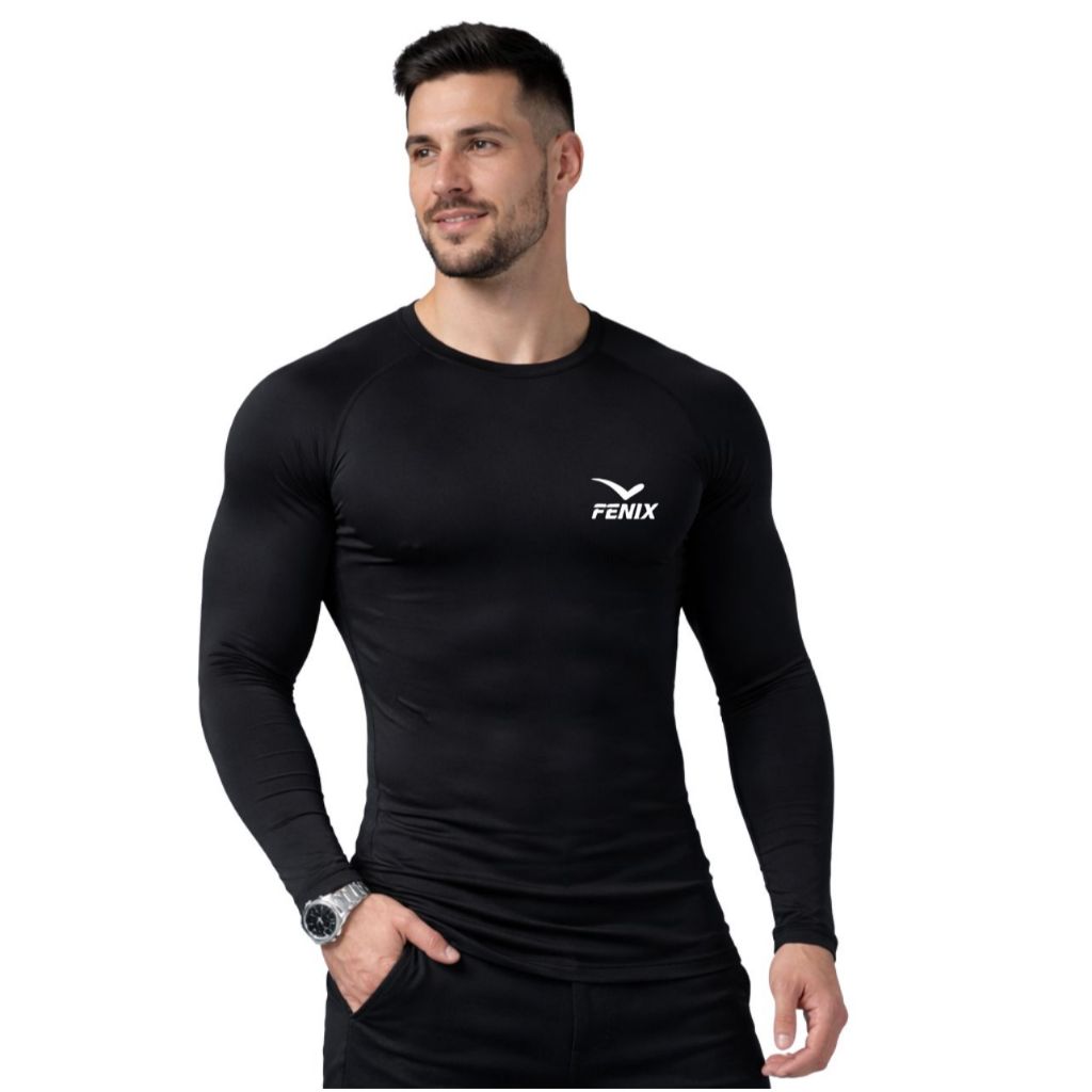 Camisa Térmica Masculina Camisa Termica Feminina Proteção UV Fator 50+ Fenix