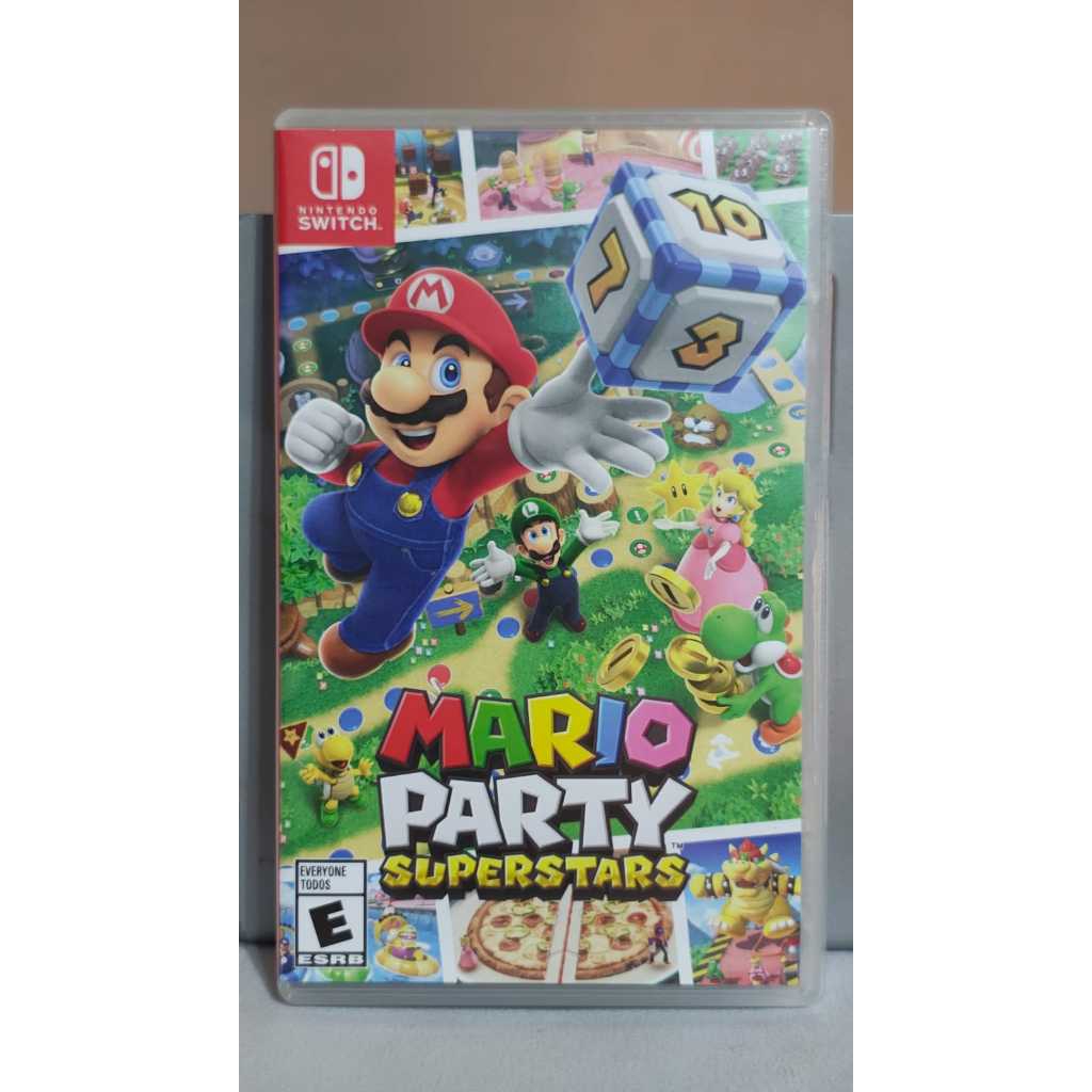 Mario Party Superstars Switch Usado Americano