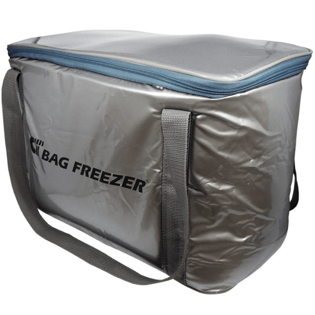 Bolsa Térmica Bag Freezer PVC Prata 30 Litros para Alimentos e Bebidas