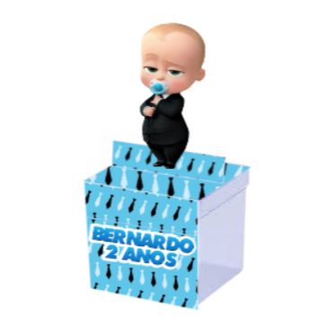 Poderoso Chefinho Kit com caixinhas de acrílico personalizadas Lembrancinha para festa