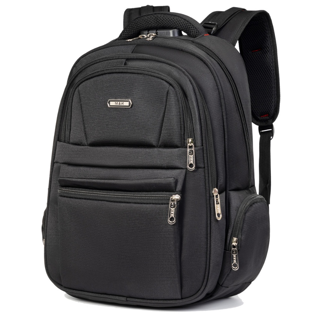 Esta mochila unissex é adequada para o trabalho e para a escola; ela é mais grossa e reforçada para maior durabilidade.