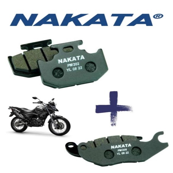 Kit Freio Dianteira + Traseira Crosser 150 2014 a 2025