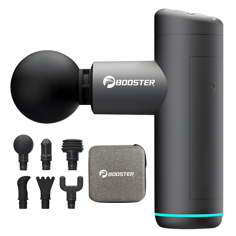 Pistola de Massagem MINI X Portátil USB-C Liberação Miofascial Massageador Pescoço Ombro Relaxante Leve Bivolt+Maleta