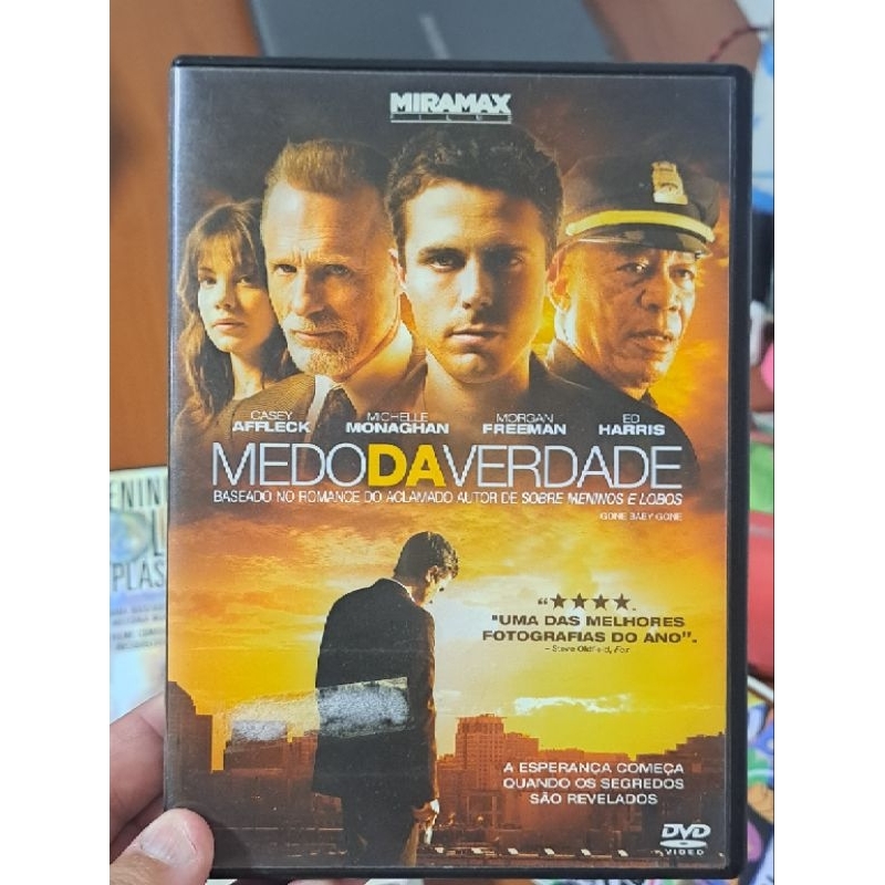 DVD MEDO DA VERDADE michelle monaghan morgan freeman casey afleck