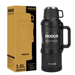 MODUS Garrafa Térmica 3,6 Litros Quente Frio Com Aço Inoxidável Isolamento Térmico