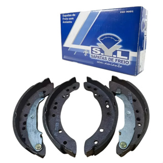 Jg Sapata Freio Traseira C/ Lona C3 1.4 E 1.6 2002 Até 2012 em Oferta na Shopee