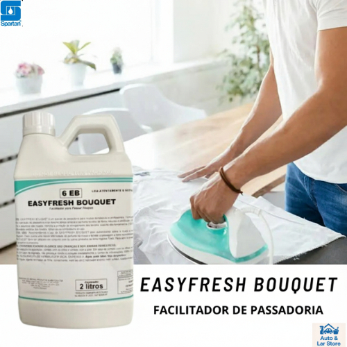 Easyfresh Bouquet facilitador de passar roupas Spartan 2L em Oferta na Shopee