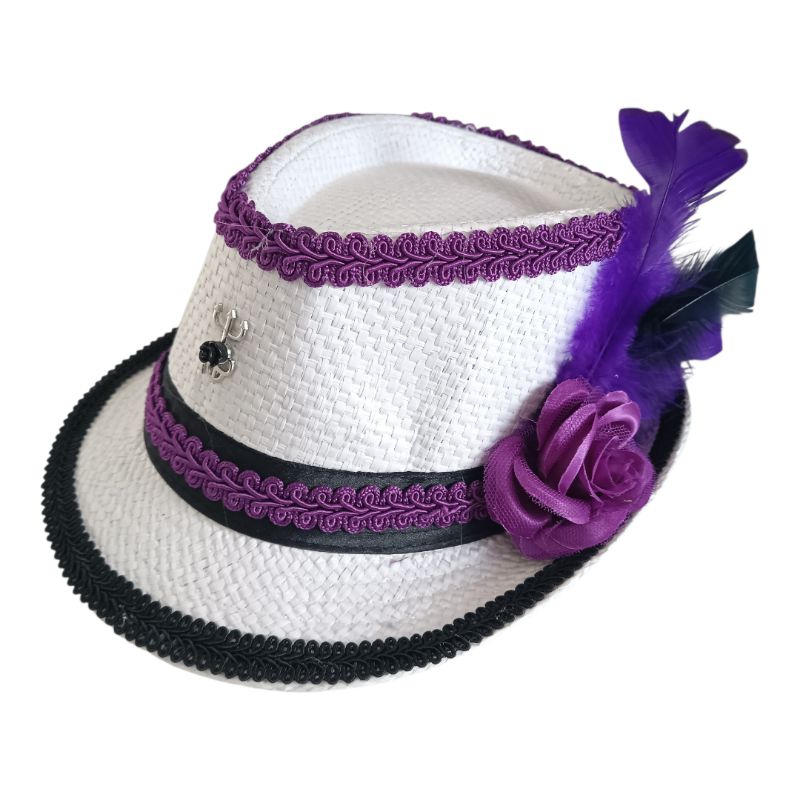 Chapéu Pomba Gira Maria Mulambo personalizado Umbanda/Candomblé