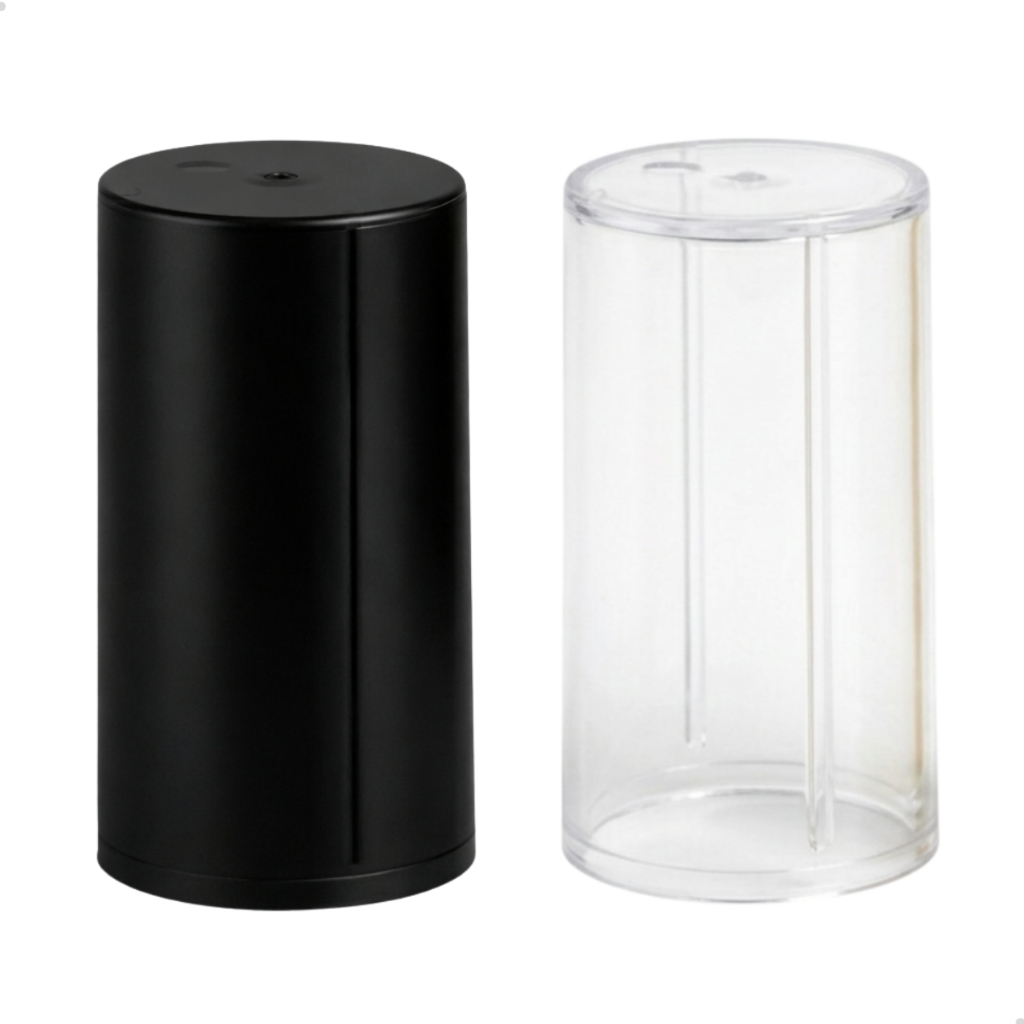 Kit Tampa Sobretampa Para Frasco Recrave 15mm Decante Plástica Mini Perfume 15ml