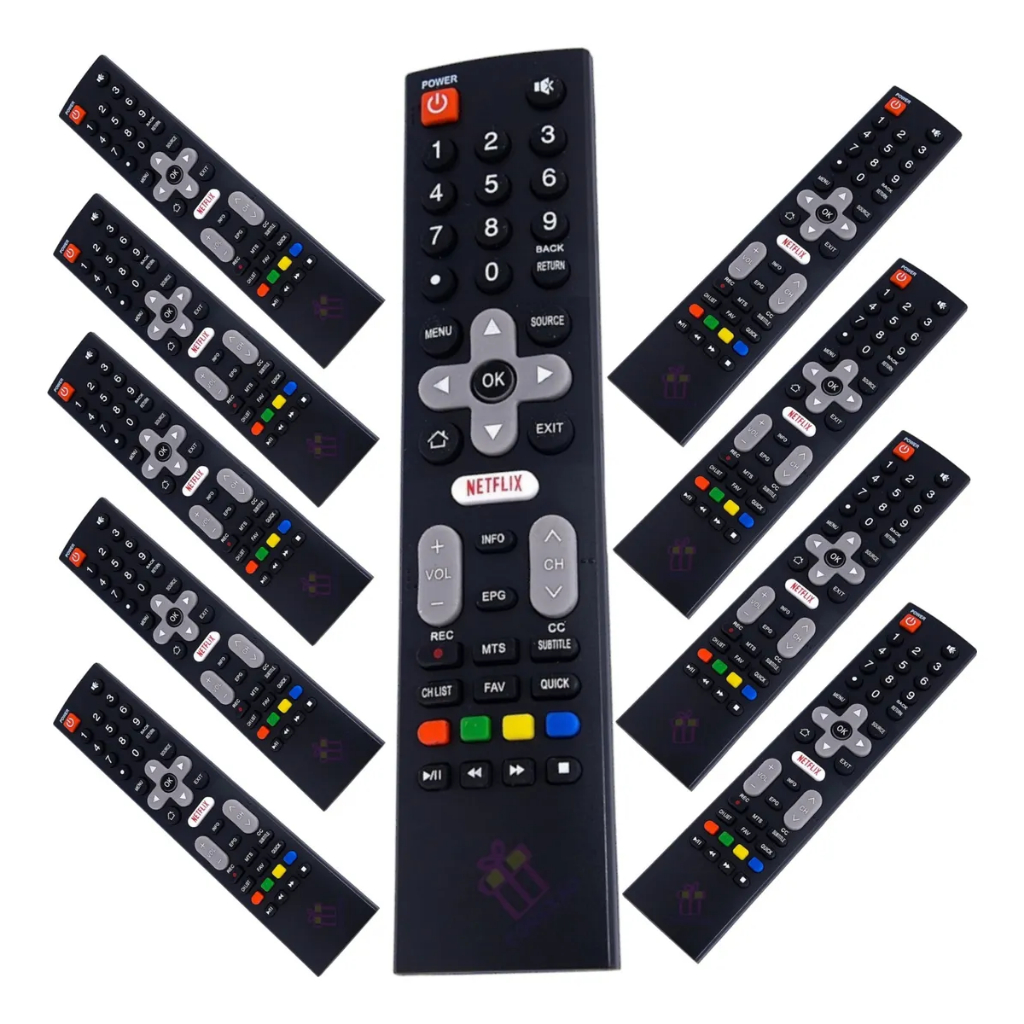 Kit 10 Controle Remoto Para Tv Philco Smart Atacado Revenda
