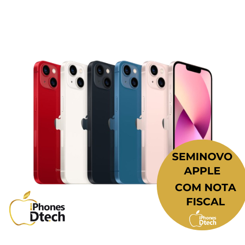 Usado: iPhone 13 128GB - Original - 1 Ano de Garantia - NF