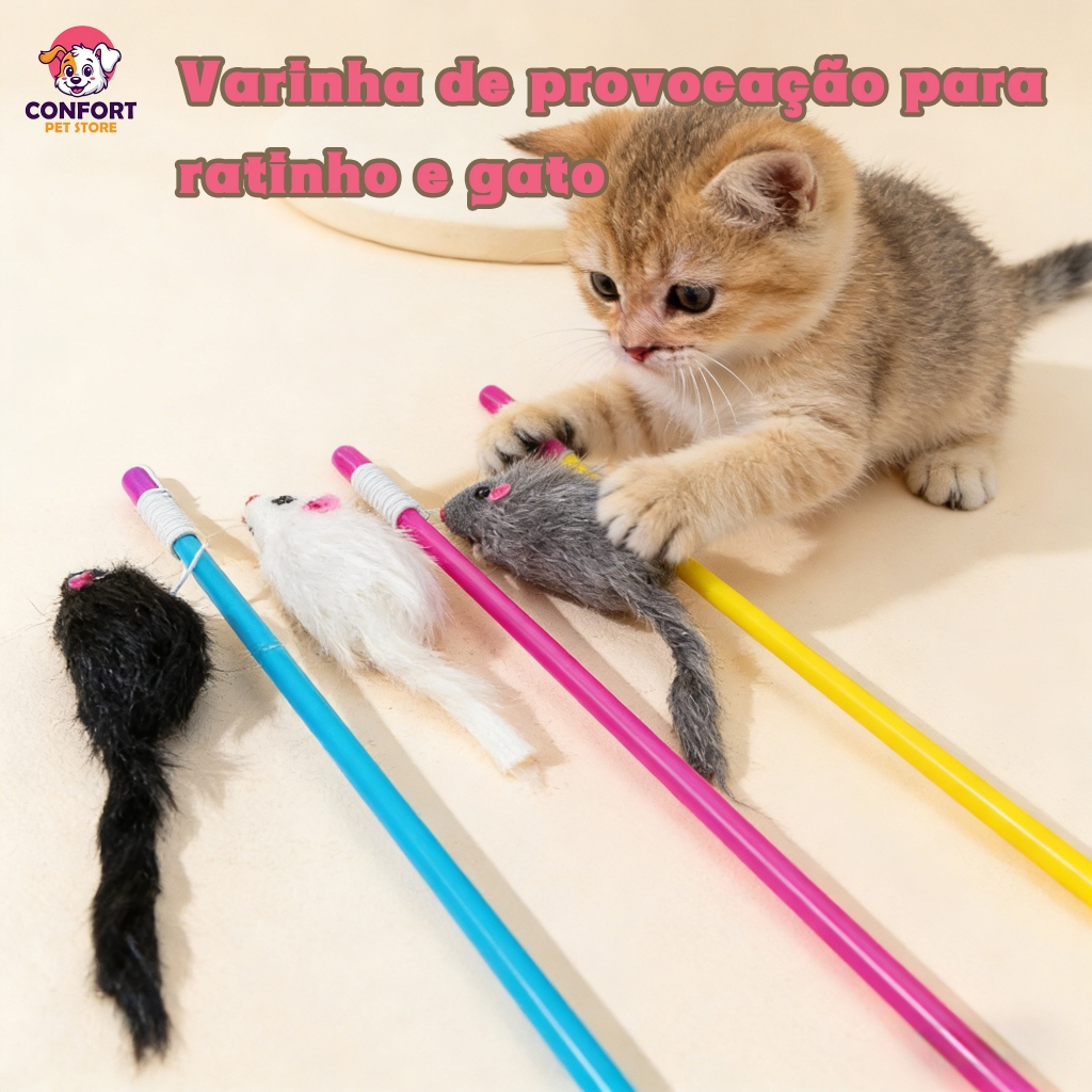 Brinquedo de rato para gato, brinquedo para gato