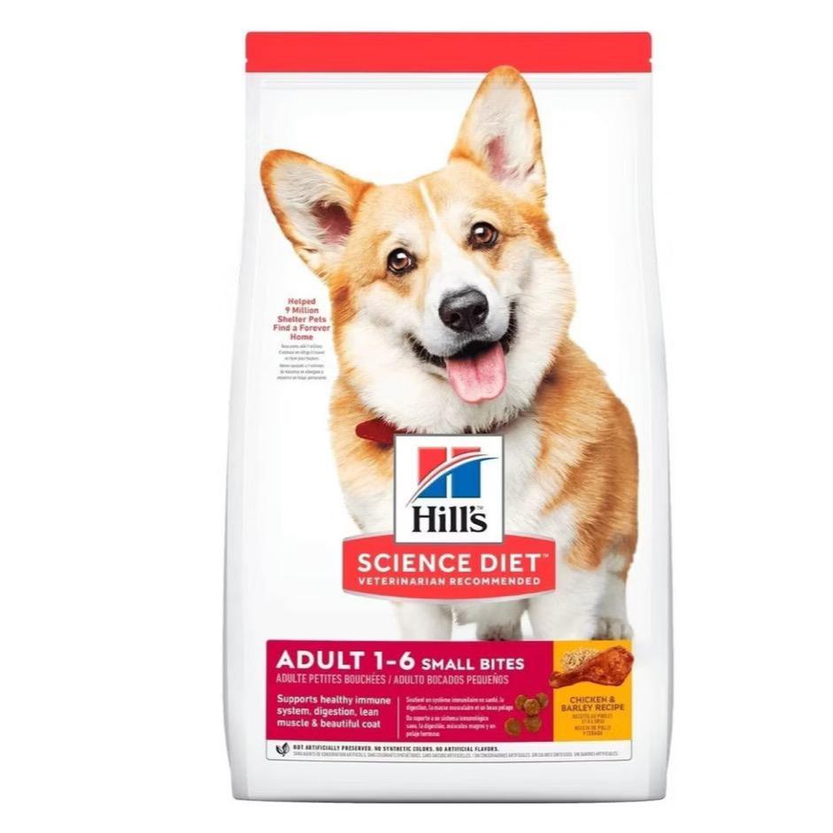 Ração Seca Hill's Science Diet Pedaços Pequenos para Cães Adultos 6,8Kg
