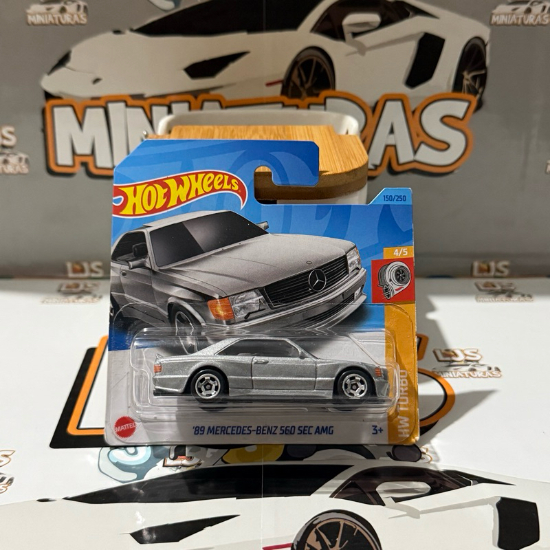 89 Mercedes-Benz 560 Sec AMG Hot Wheels