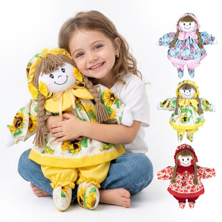 Boneca de Pano Artesanal 55 cm Boneca Juna (1 Unidade)