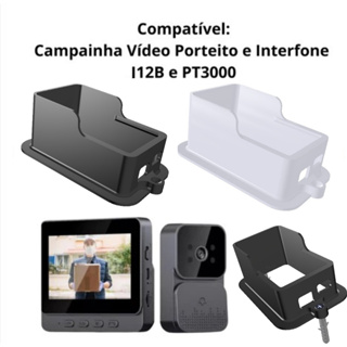Proteção / Protetor Roubo Chuva para Vídeo Porteiro e Interfone - J12B e PT3000 em Oferta na Shopee