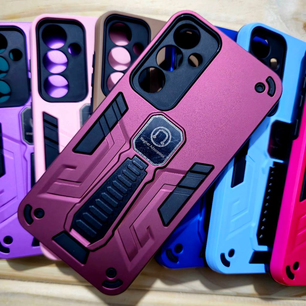 Capa Capinha Para Samsung A15 / A55 / A35 / A25 / A05 / A05S / A12 / A32 4G  Anti impacto com suporte magnético e mesa