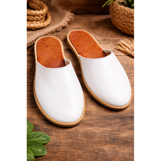 Mule em Couro Premium Conforto Anatômico Acabamento Artesanal Elegante Casual Sofisticado Leve e Resistente