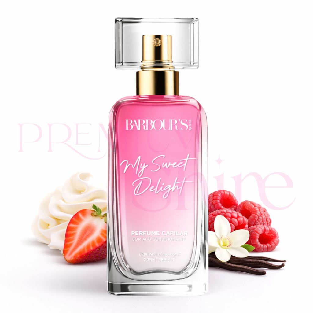 Perfume Capilar Delight Barbour's Beauty 50ml - Perfume para Cabelo