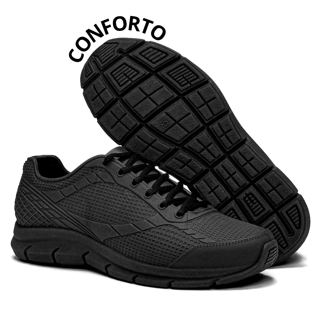 Tênis Feminino Enfermagem Confortável Impermeável Leve — imagem 1
