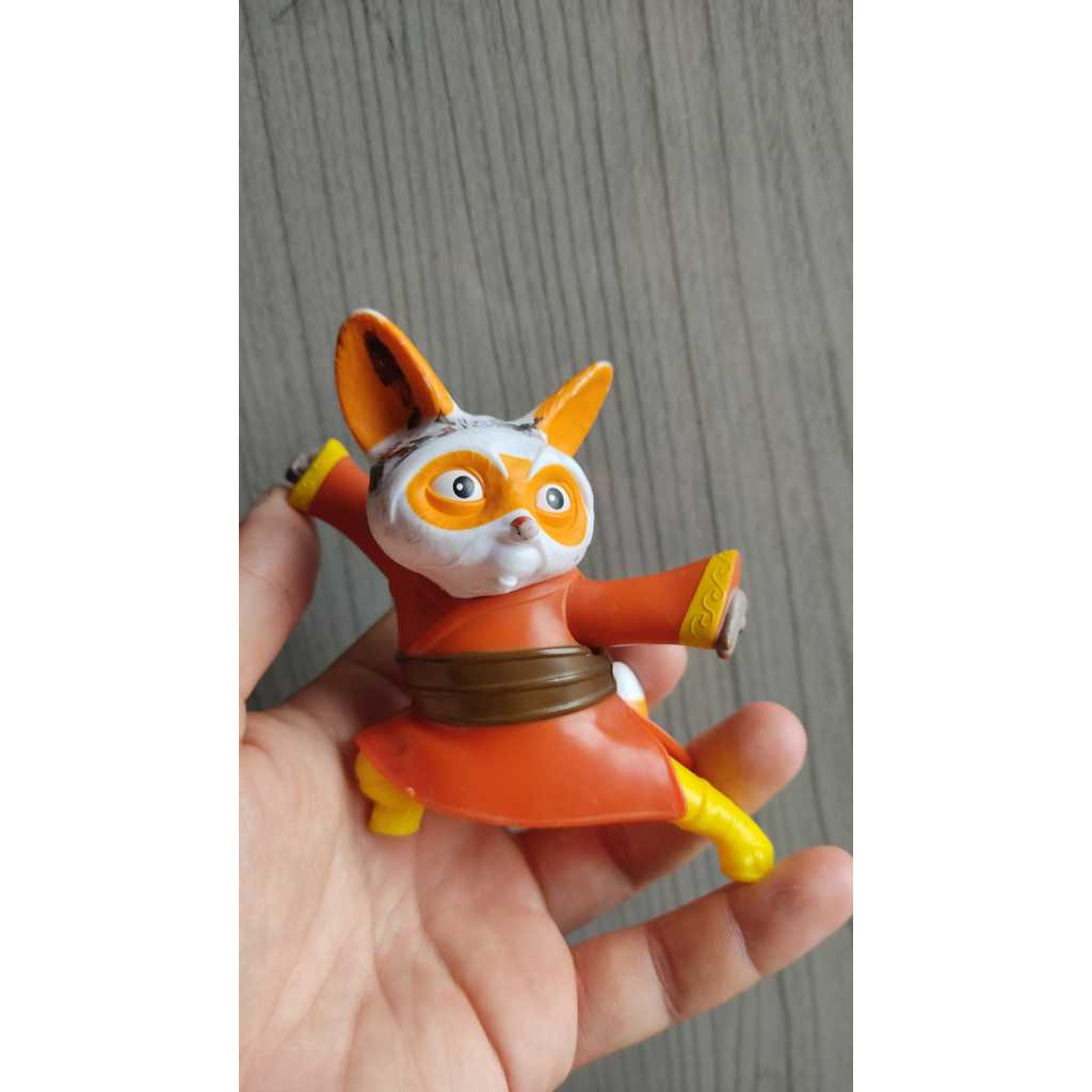 Boneco kung fu panda mestre burger king